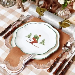 Alathea Caramel Linen Placemats & Napkins (Set Of 4)
