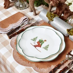 Alathea Caramel Linen Placemats (Set Of 4)