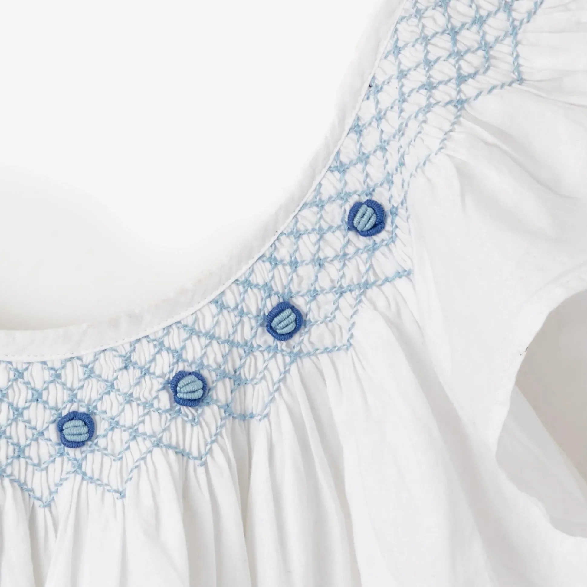Alice Blue Sleeveless Nightdress