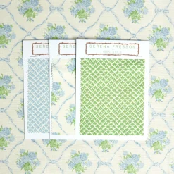 Alice's Bouquet Fabric (Blue)