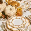 Amber Speckle Water Glasses