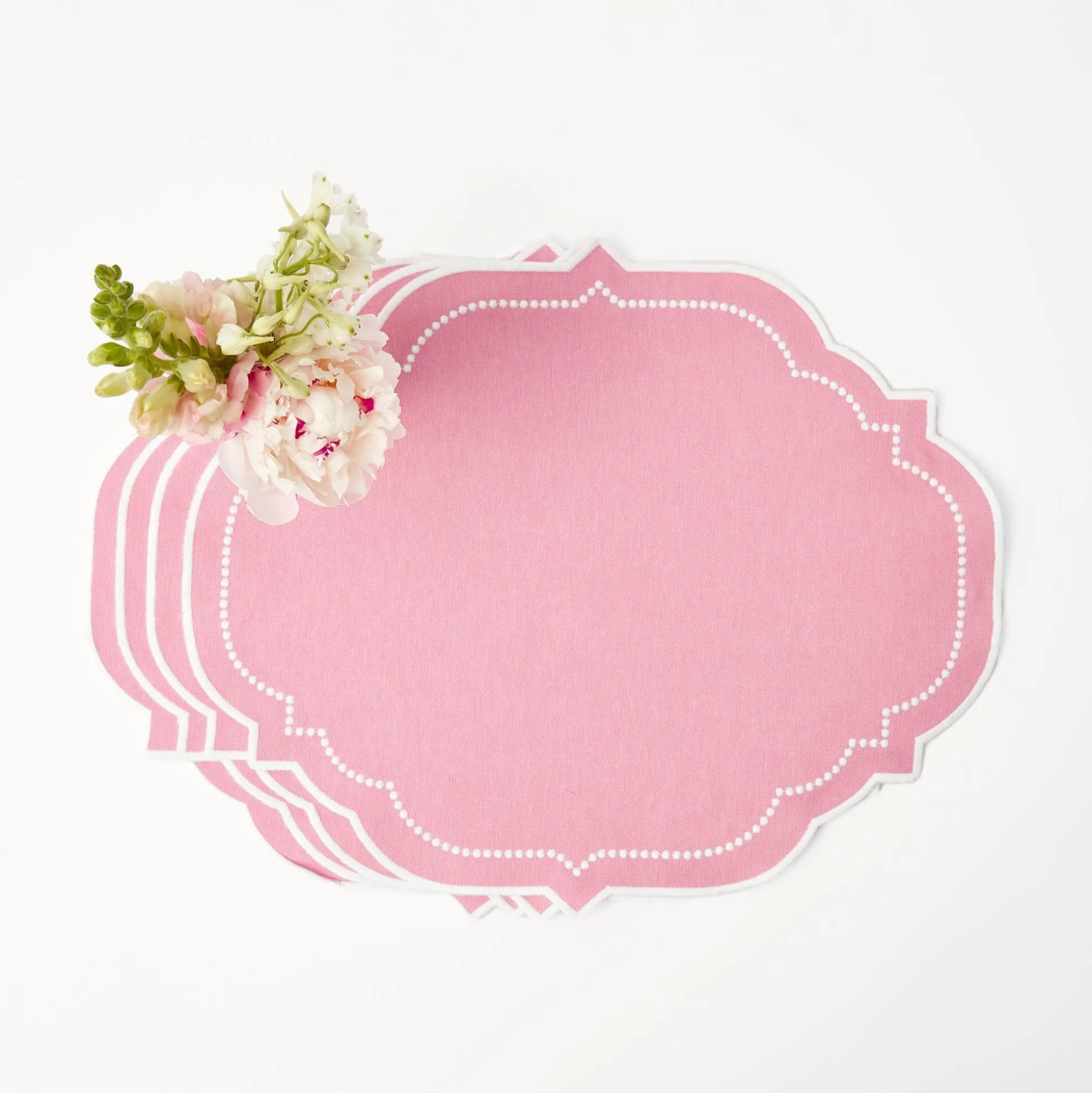 Amelie Pink Placemats (Set Of 4)