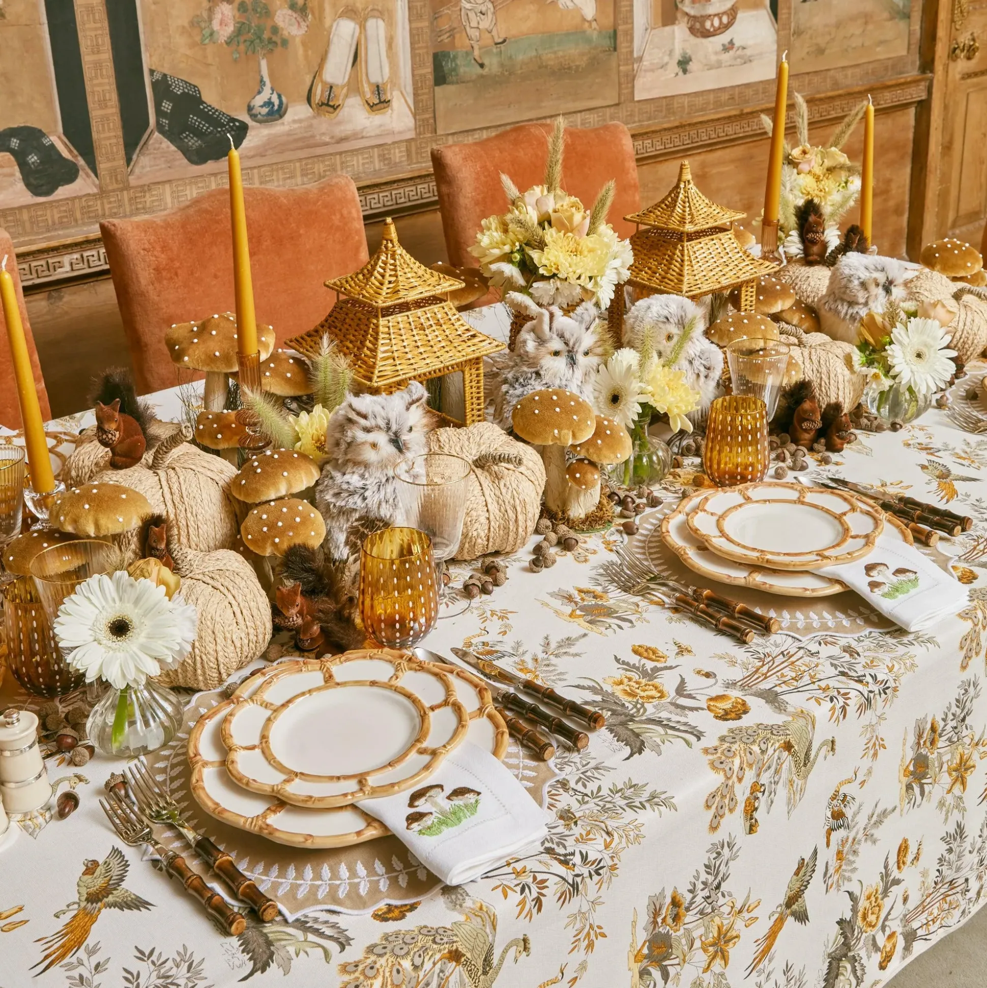 Autumn Fields Tablecloth
