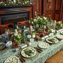 Beatrice Forest Green Napkins (Set Of 4)