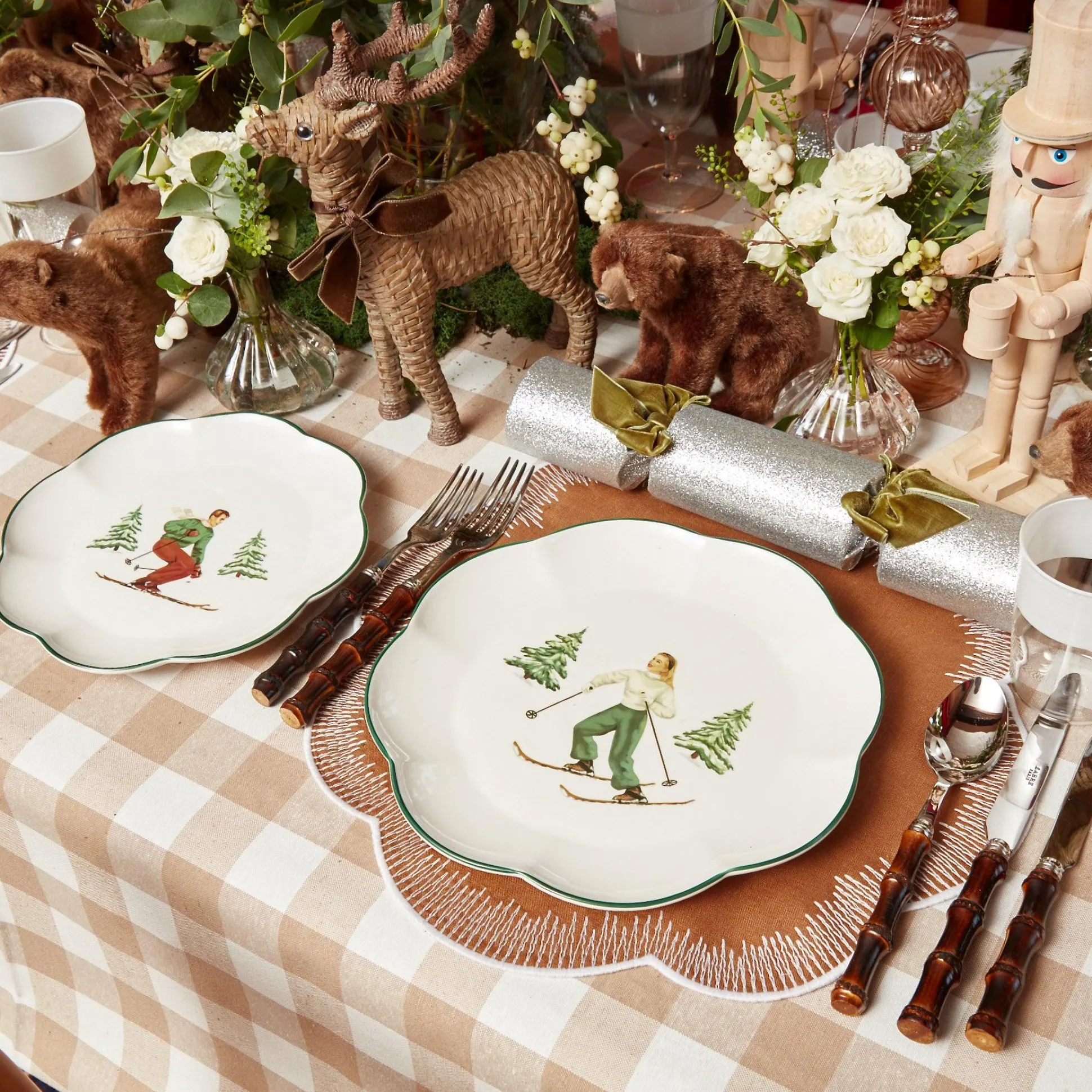 Biscuit Gingham Tablecloth