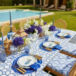 Blue Bamboo & Gabrielle Linen Set
