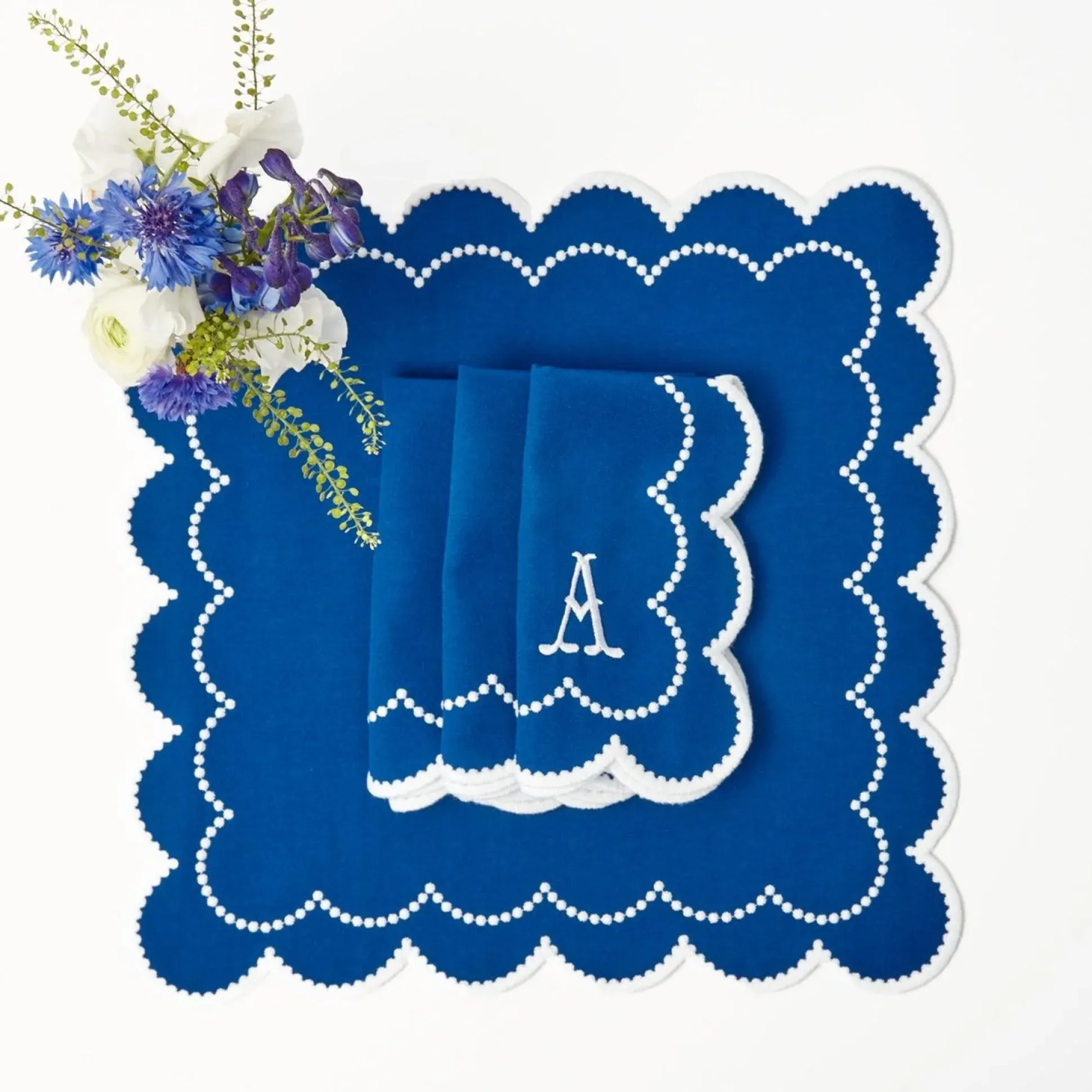Blue Bamboo & Gabrielle Linen Set