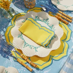 Blue Coral Dinner Plate