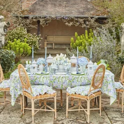 Blue Hydrangea Seat Pad Cushion