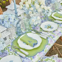 Blue Hydrangea Tablecloth