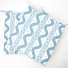 Blue Ikat Seat Pad Cushion