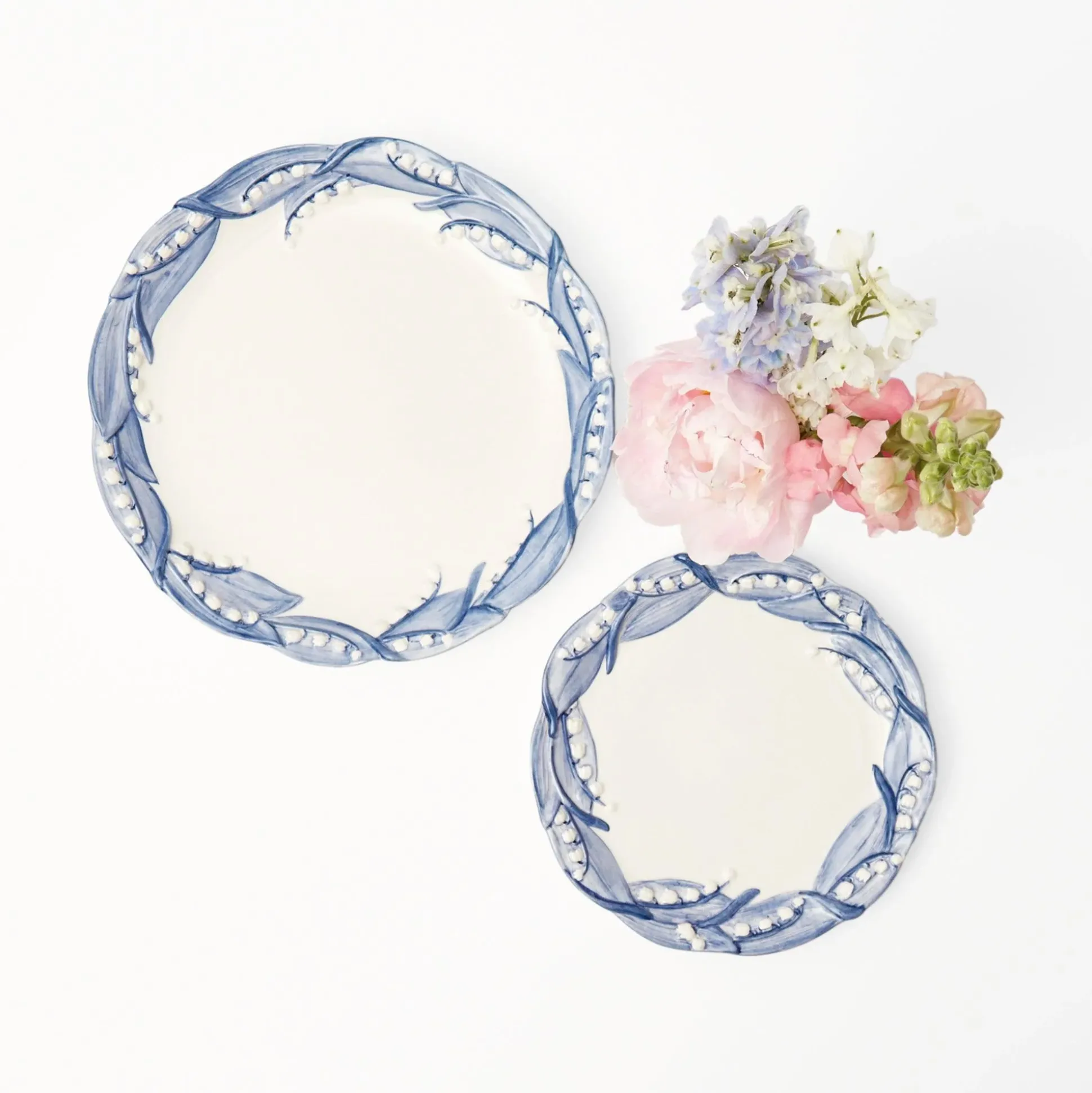 Blue Lily Of The Valley Starter Plate