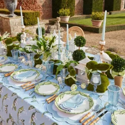 Blue Lily Of The Valley Tablecloth