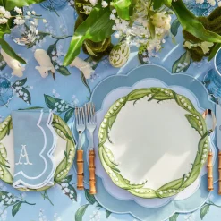 Blue Lily Of The Valley Tablecloth