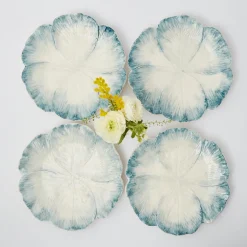Blue Matilde Dinner Plates (Set Of 4)