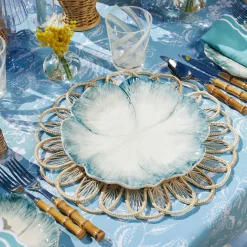 Blue Matilde Dinner Plates (Set Of 4)
