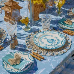 Blue Melograno Dinner Plates (Set Of 4)