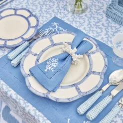 Blue Rattan Cutlery (5 Piece)
