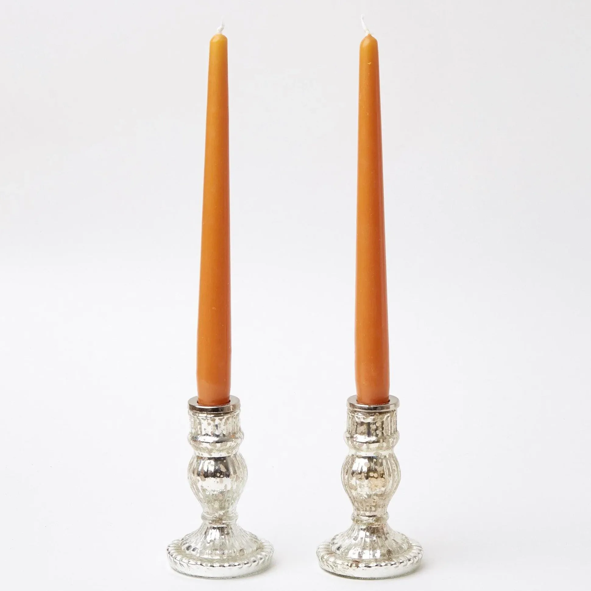 Burnt Orange Candles (Set Of 8)