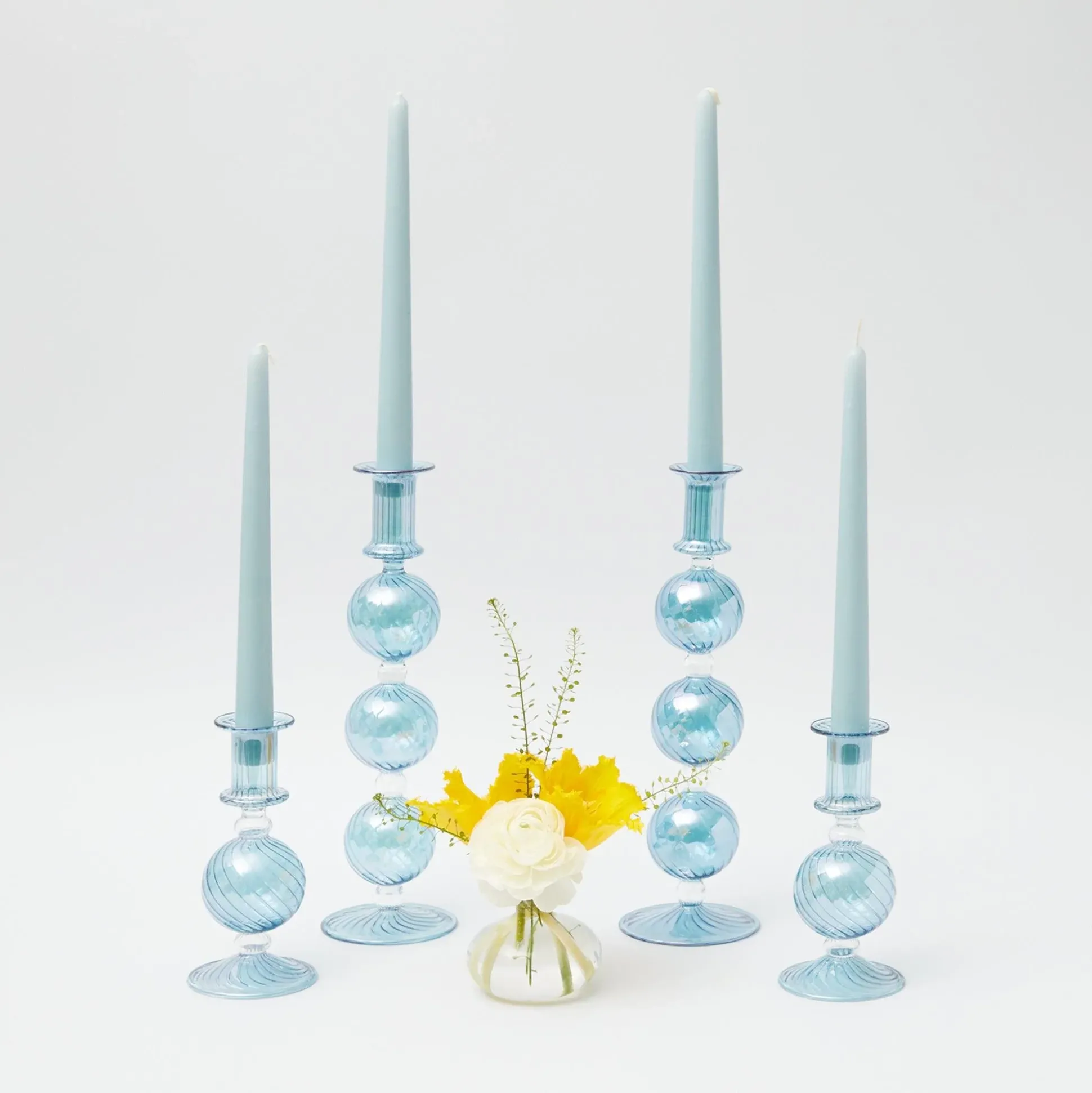 Camille Azure Candle Set (Blue)