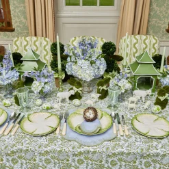 Capri Lettuce Dinner & Starter Plate (Set Of 8)