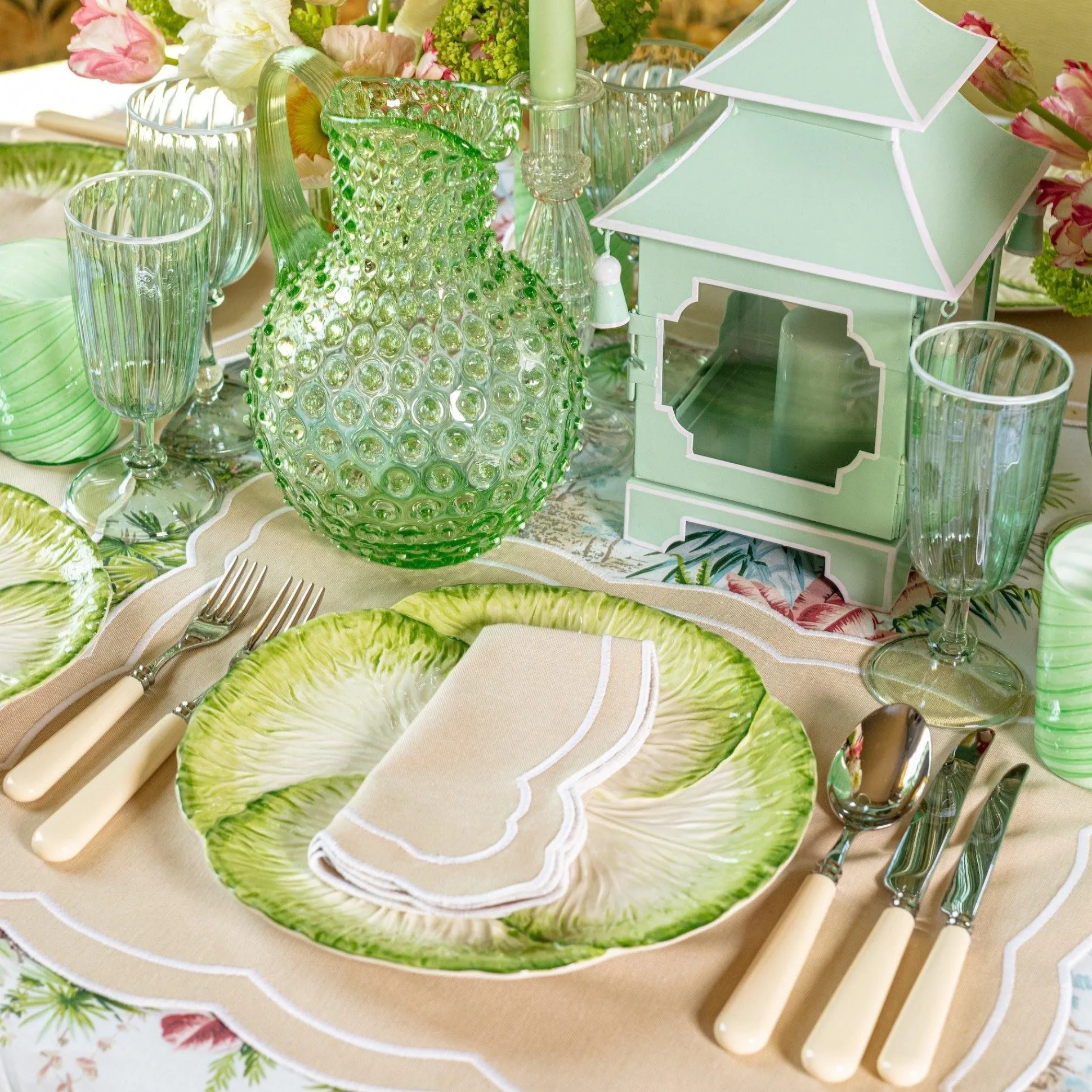 Capri Lettuce Dinner Plate (Set Of 4)