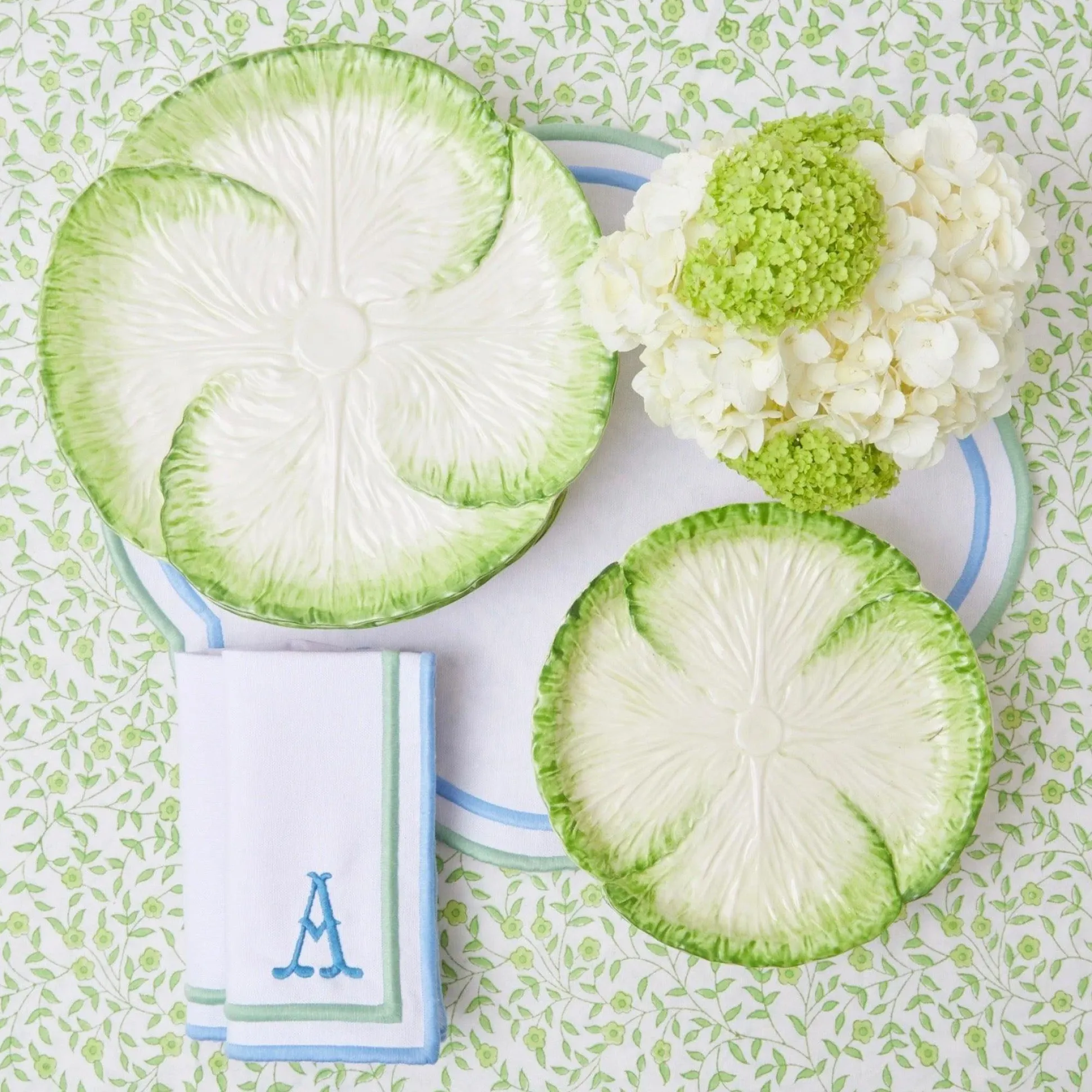 Capri Lettuce Starter Plate (Set Of 4)