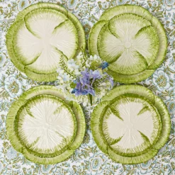 Capri Lettuce Starter Plate (Set Of 4)