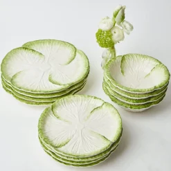 Capri Lettuce Starter Plate (Set Of 4)