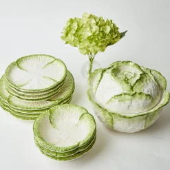 Capri Lettuce Starter Plate (Set Of 4)