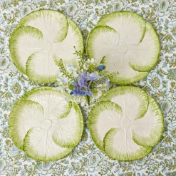 Capri Lettuce Starter Plate (Set Of 4)