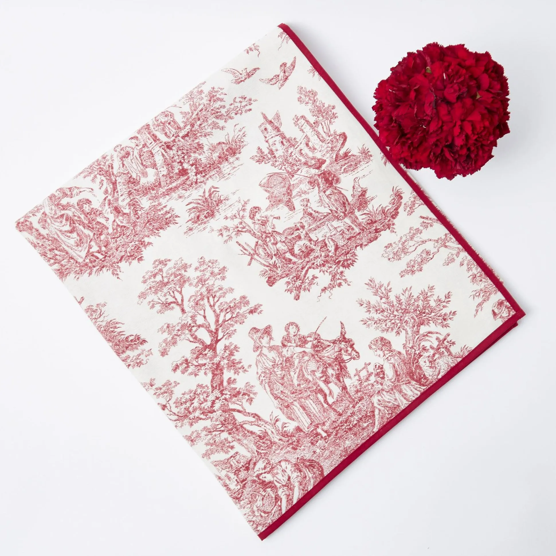 Claudette Toile Tablecloth