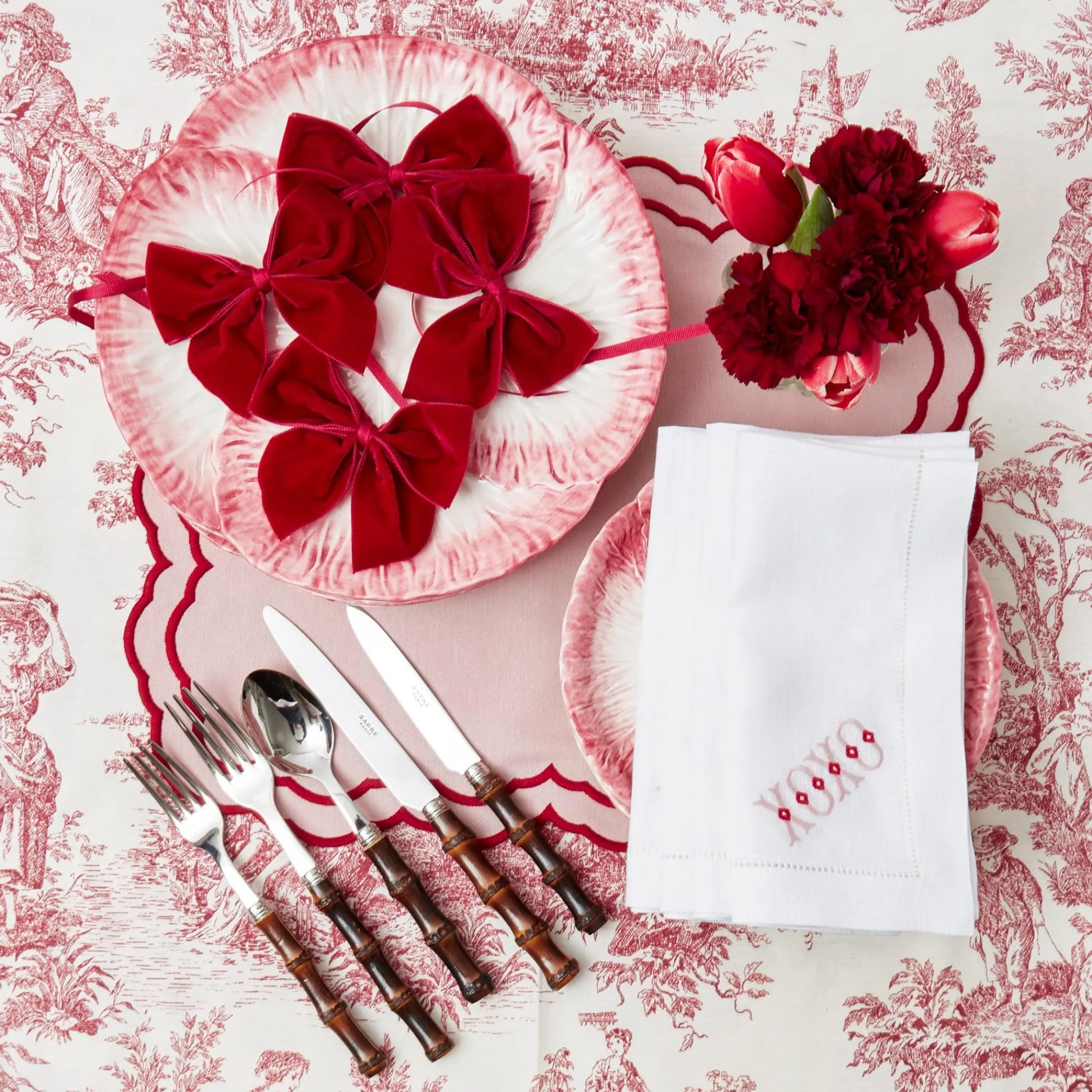 Claudette Toile Tablecloth