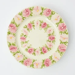 Dahlia Garland Dinner & Starter Plates (Set Of 8)