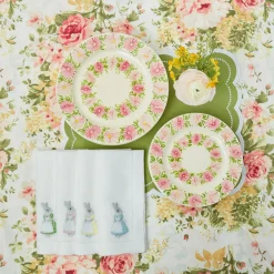 Dahlia Garland Starter Plate