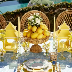 Eden Green & Yellow Candlescape