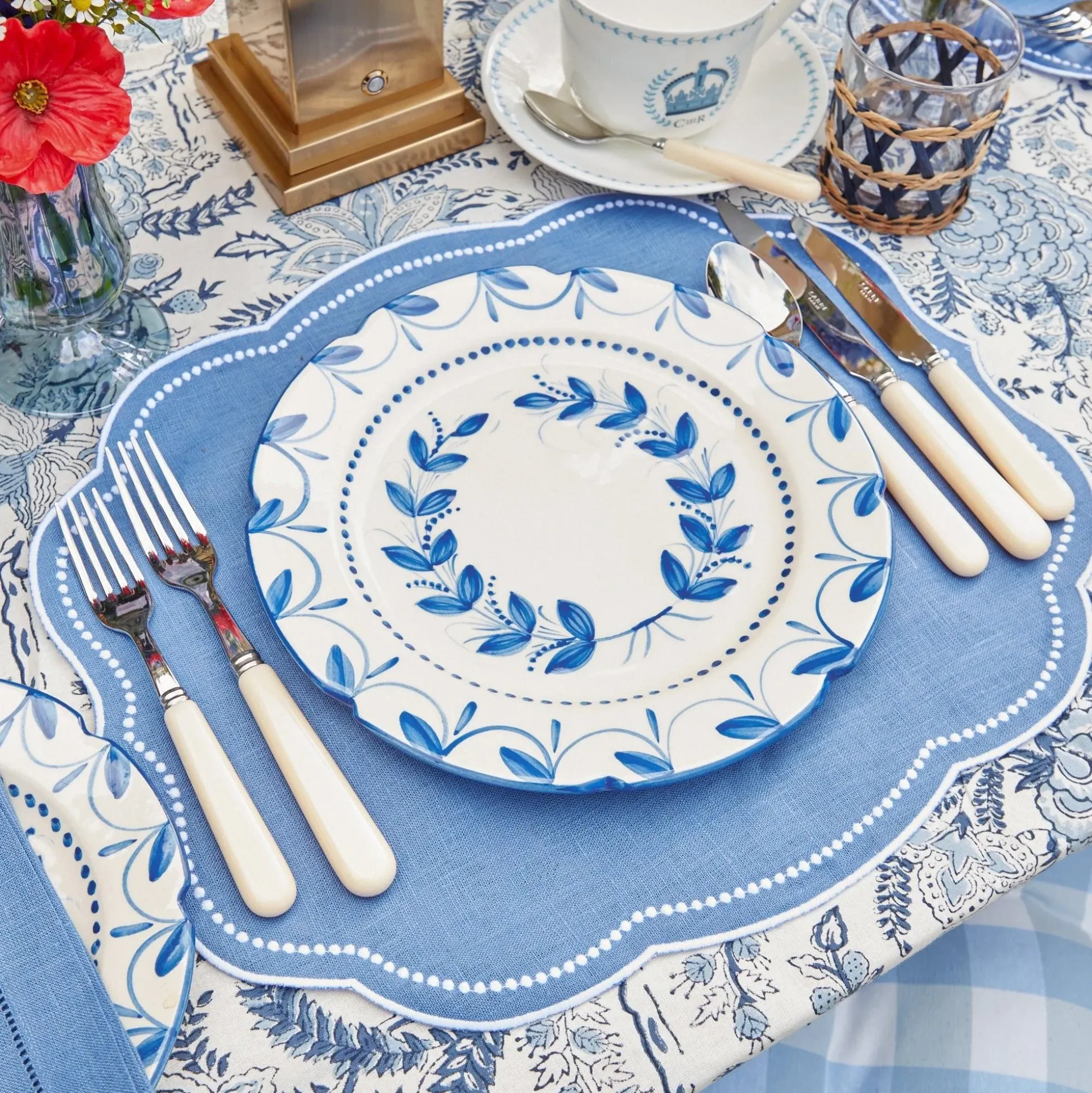 Elizabeth Garland Dinner & Starter Plates (Set Of 8)