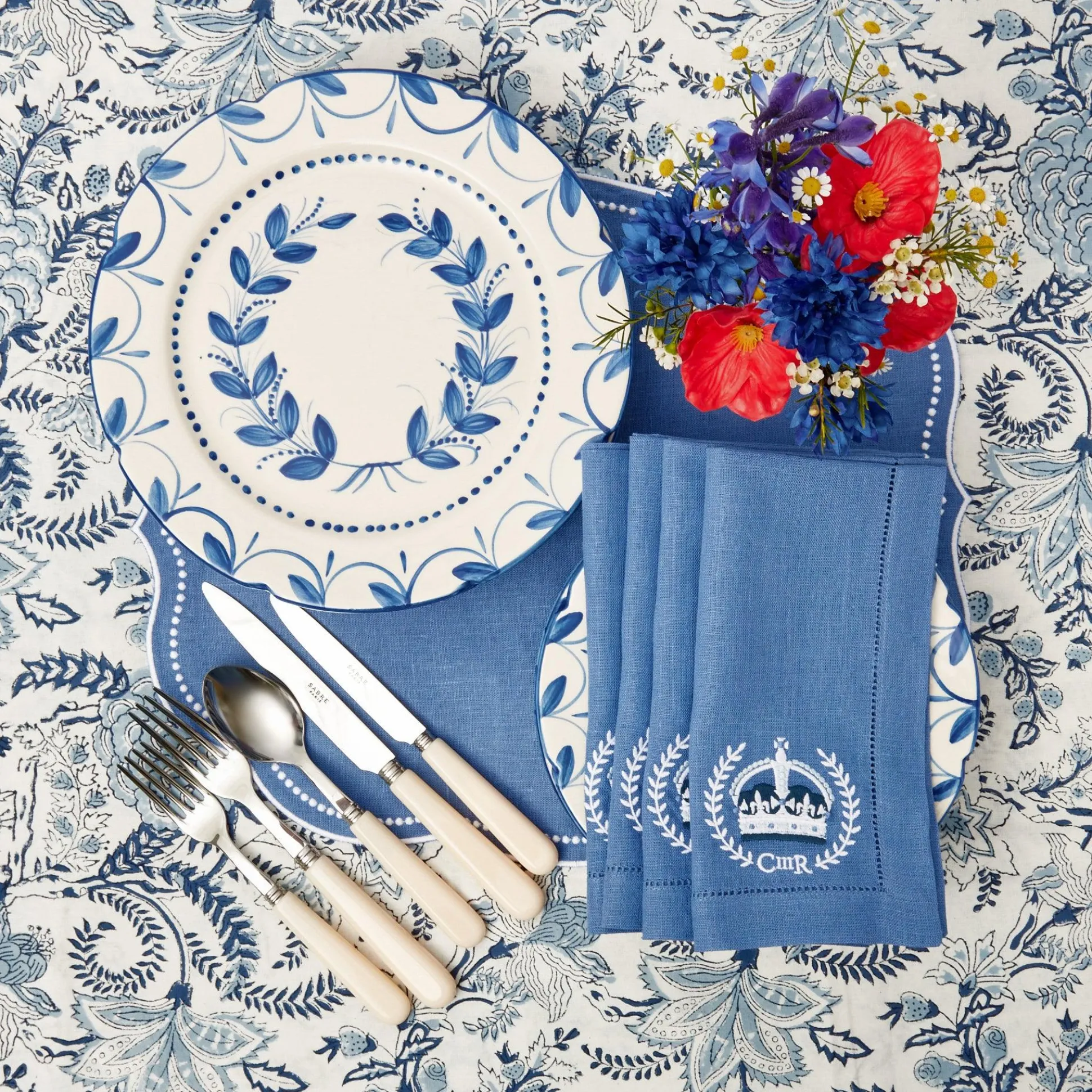 Elizabeth Garland Dinner Plates (Set Of 4)