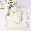 Eloise Gold Napkins (Set Of 4)
