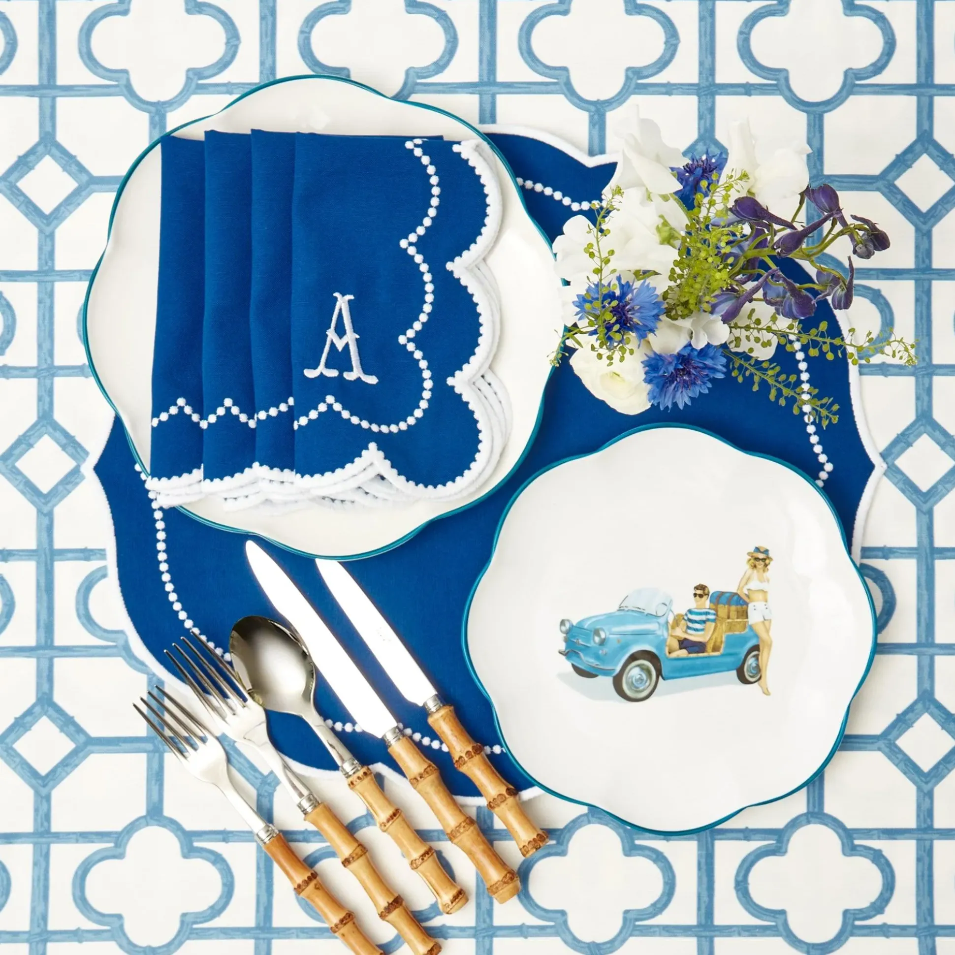 Fiat Jolly Starter Plates (Set Of 4)