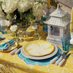 Fleur Turquoise Placemats (Set Of 4)