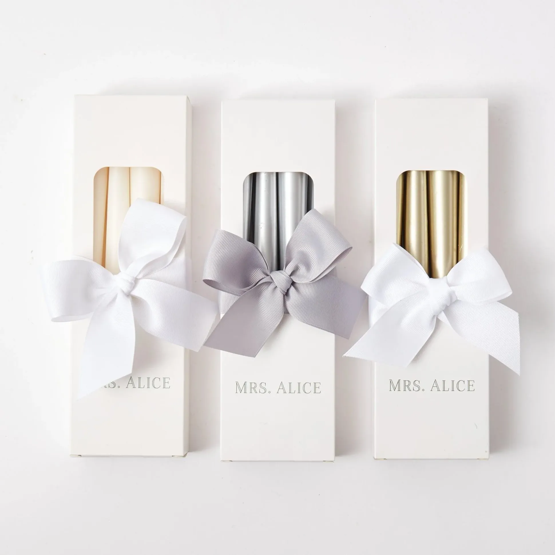 Gold Candles (Set Of 8)