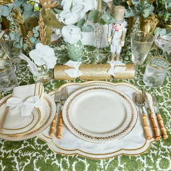 Gold Garland Dinner Plate