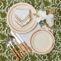 Gold Garland Starter Plates (Set Of 4)