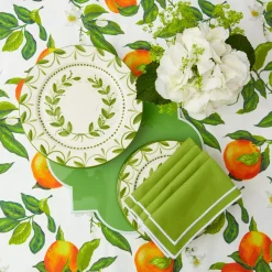 Green Garland Dinner Plates (Set Of 4)