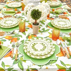 Green Garland Starter Plates (Set Of 4)