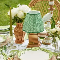 Green Lotus Lampshade