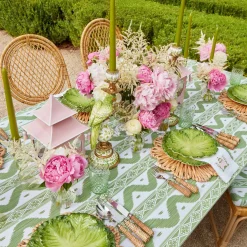 Green Parrot Candlescape