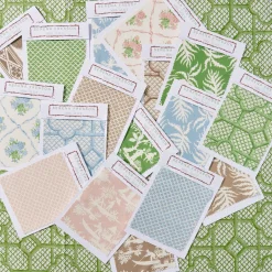 Green Trailing Ferns Fabric