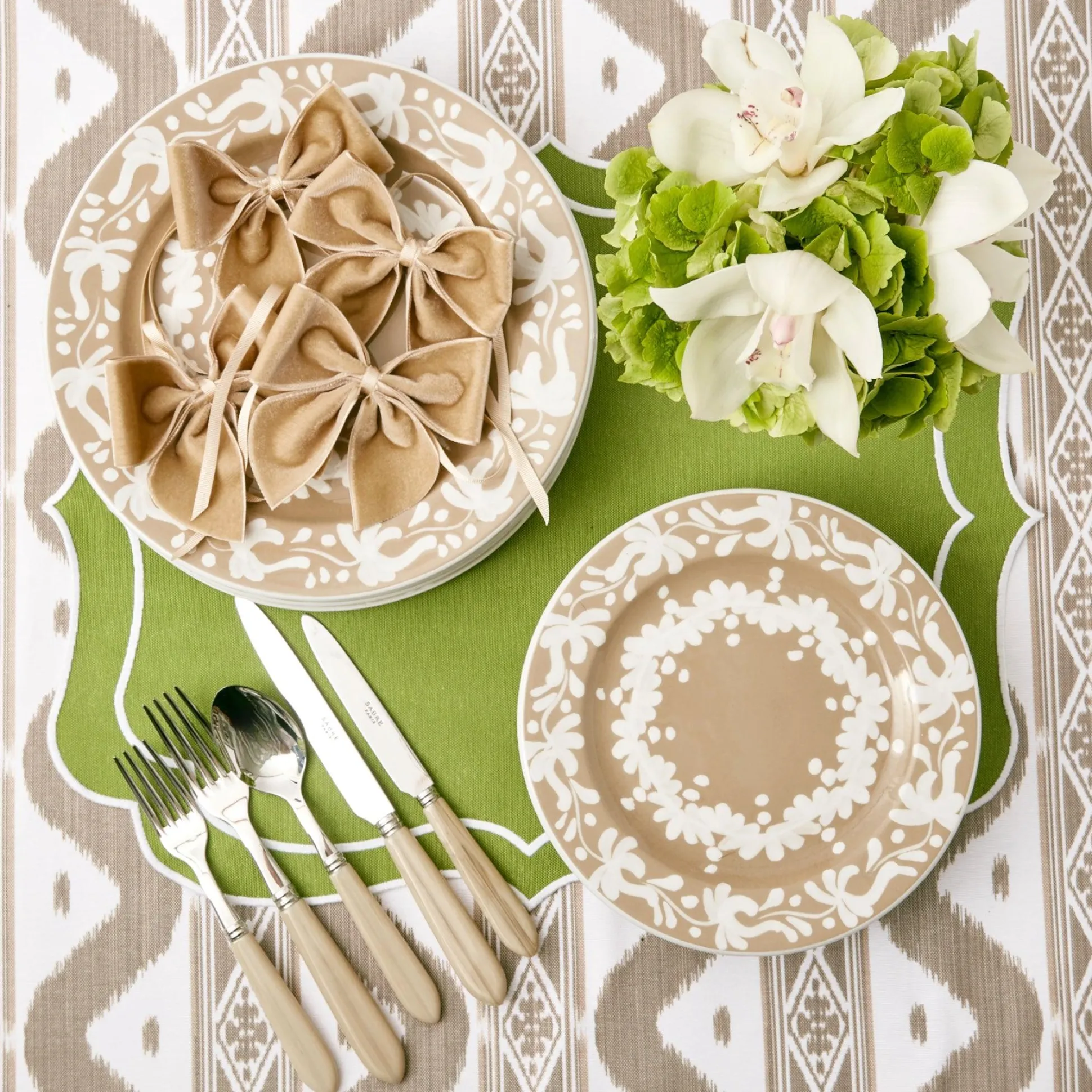 Grey Horn Cutlery Set (5 Piece)